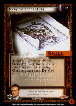 #22 Necronomenclature