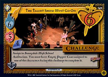 #143 The Talent Show Must Go On.