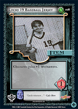 #108 Lucky 19 Baseball Jersey